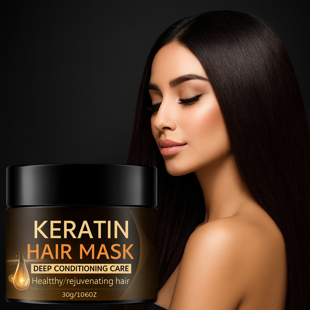 Soin Kératine Profond – Brillance et Force pour Tous Types de Cheveux