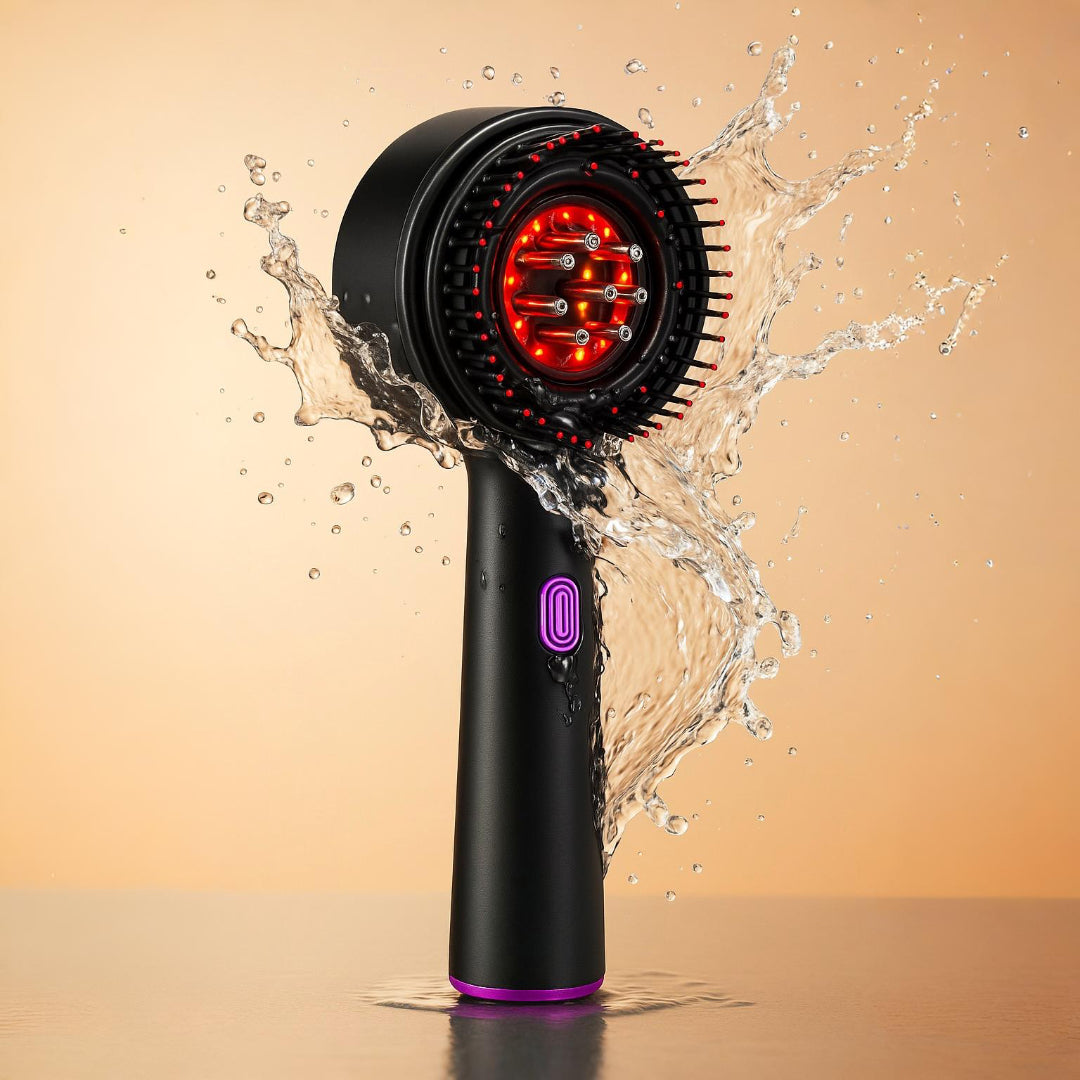 Brosse de Massage Intelligente – Soin Cuir Chevelu & Croissance des Cheveux