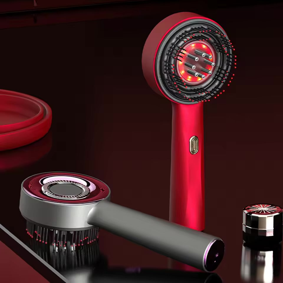 Brosse de Massage Intelligente – Soin Cuir Chevelu & Croissance des Cheveux