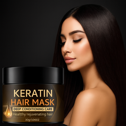 Soin Kératine Profond – Brillance et Force pour Tous Types de Cheveux