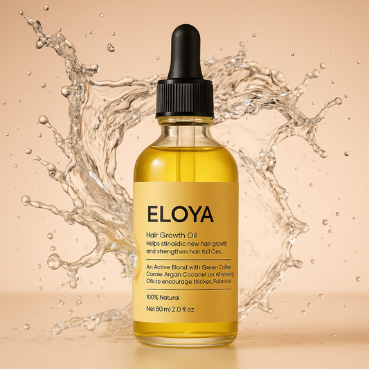 Huile Capillaire au Romarin – Croissance & Réparation (60ml)