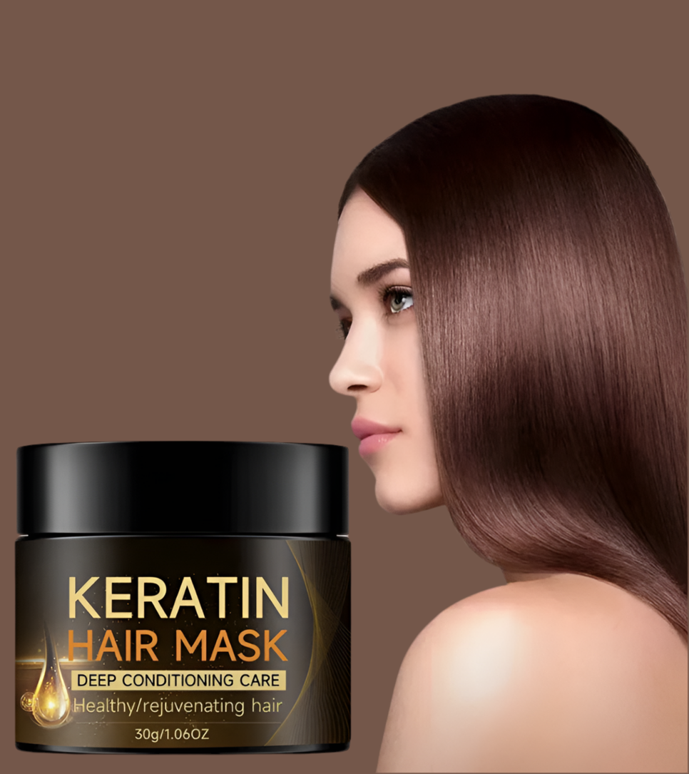 Soin Kératine Profond – Brillance et Force pour Tous Types de Cheveux