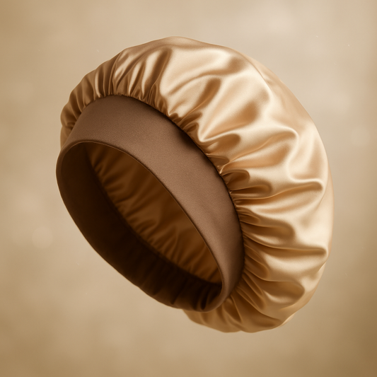 Bonnet de Nuit en Satin – Protection Élégante pour des Cheveux Doux et Soyeux