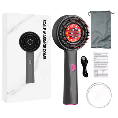 Brosse de Massage Intelligente – Soin Cuir Chevelu & Croissance des Cheveux