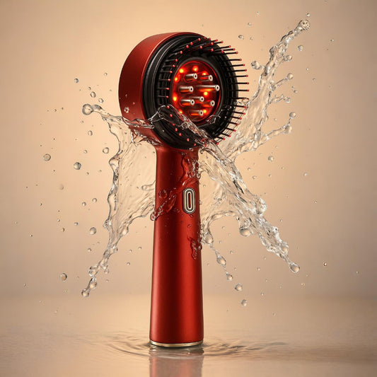 Brosse de Massage Intelligente – Soin Cuir Chevelu & Croissance des Cheveux
